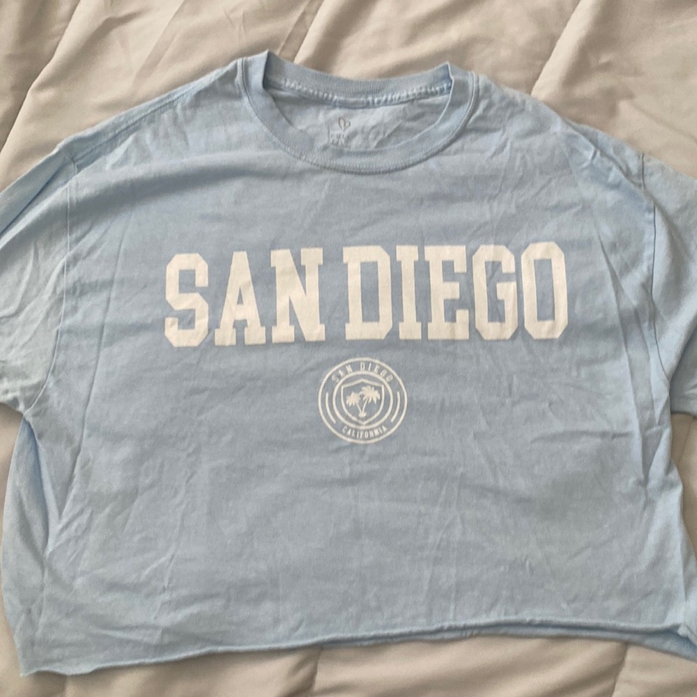 San Diego cropped top